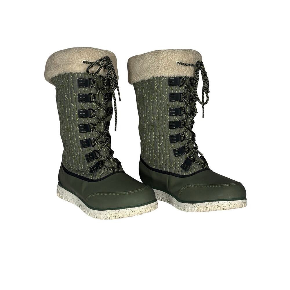 L.L.Bean TEK 2.5 Women’s 8 Olive Green Waterproof Snow Boots